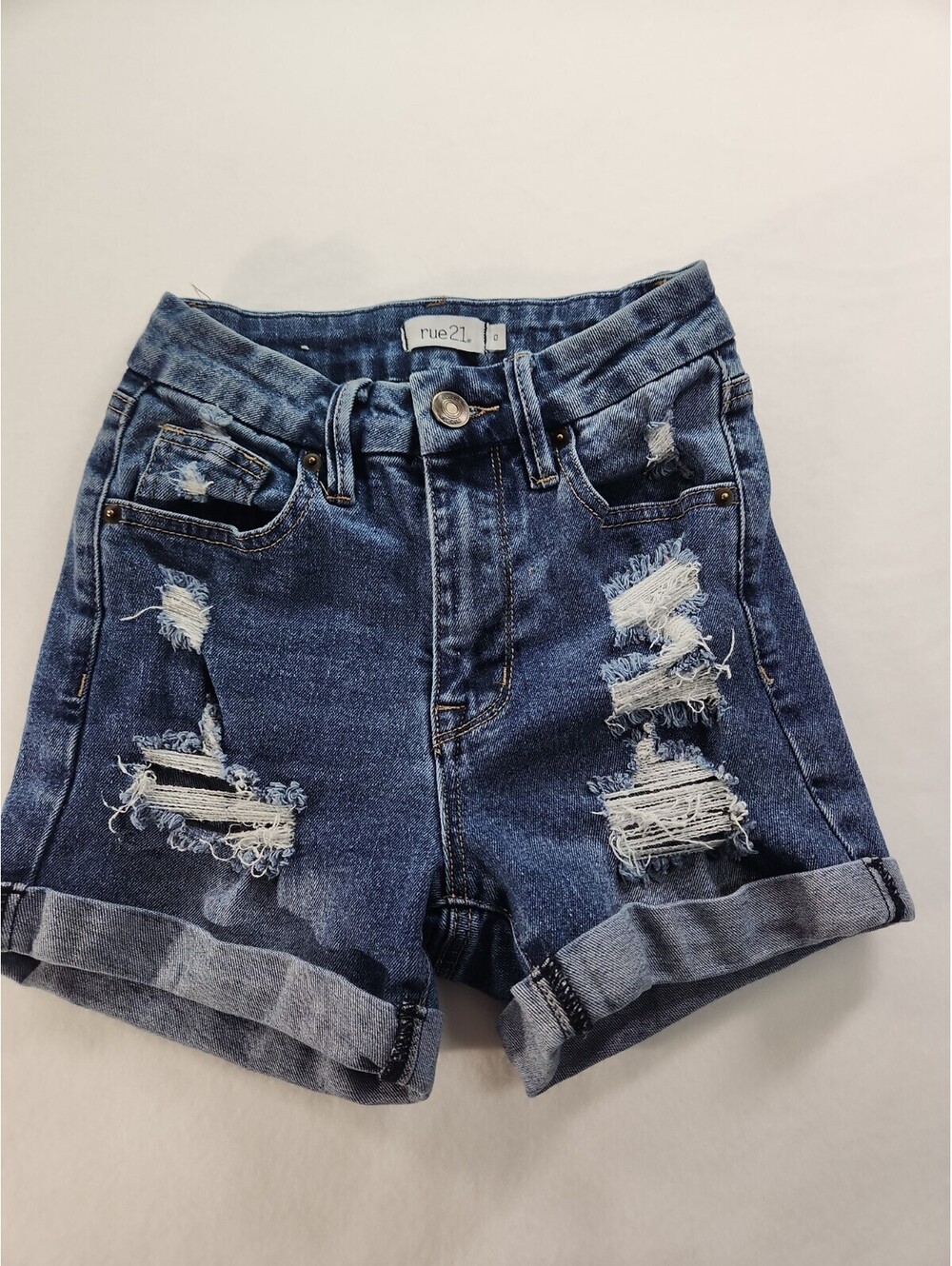 Women's Juniors Denim shorts Rue 21 Size 0